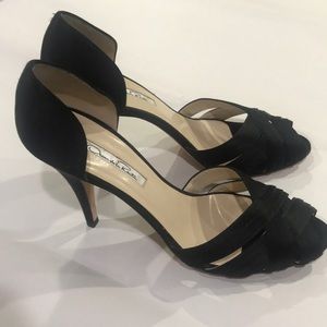 Oscar de la renta black heels